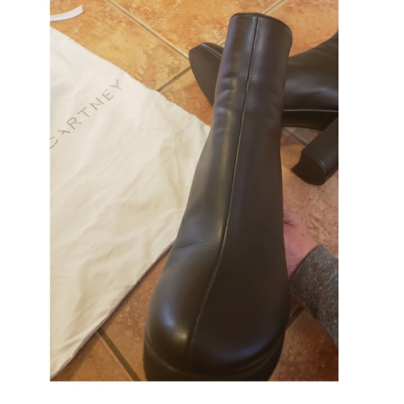 Stella McCartney patent leather booties 38 - Picture 16 of 16
